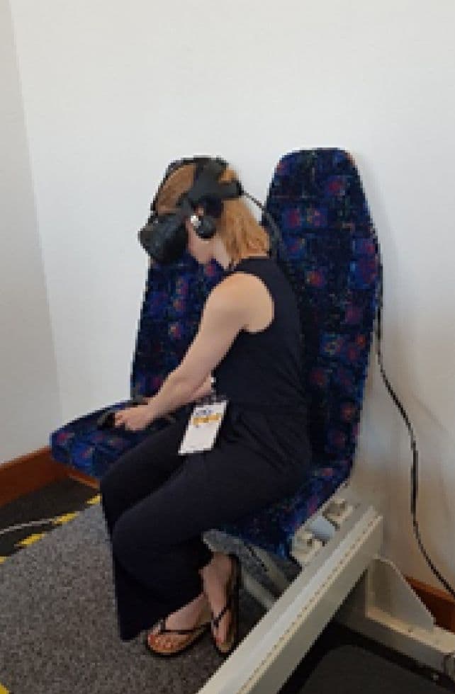 Figure 9. VR model with the physical demonstrator